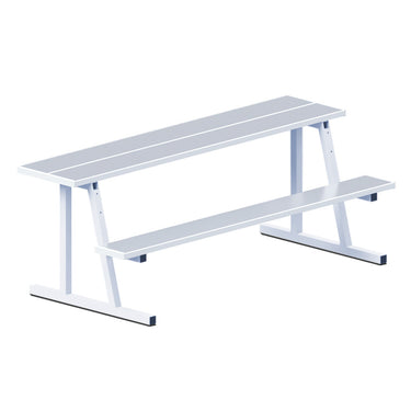 Scorer Table (Outdoor) with Bench - 7-1/2 ft. - Portable